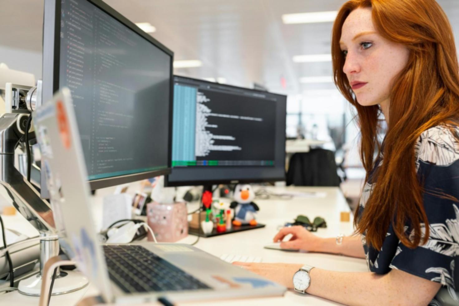 Code editor displaying modern CSS techniques and frameworks